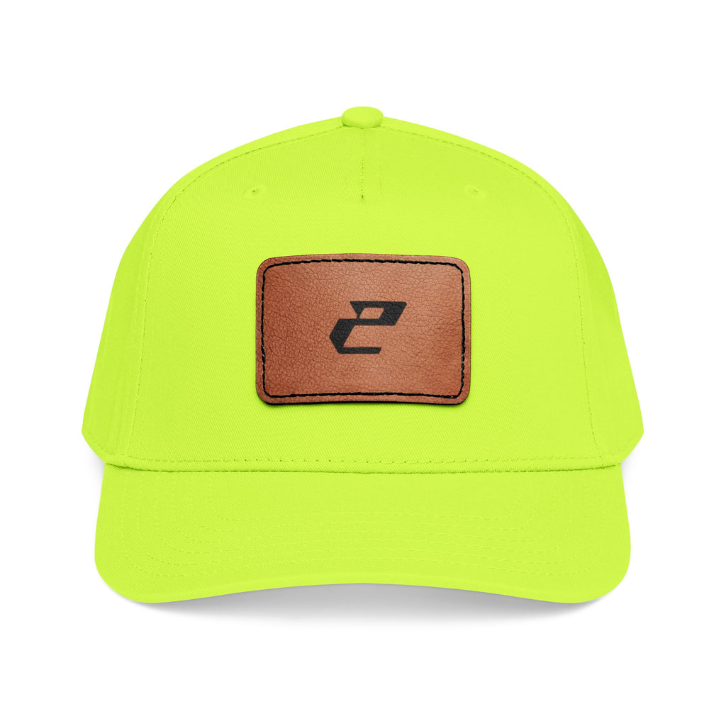 Leather Patch Baseball Cap