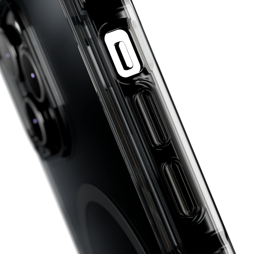 Clear Magnetic iPhone Case with MagSafe Ring