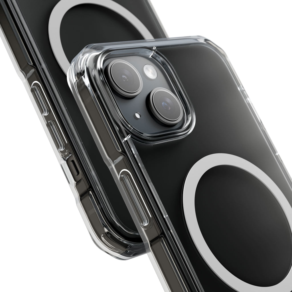 Clear Magnetic iPhone Case with MagSafe Ring