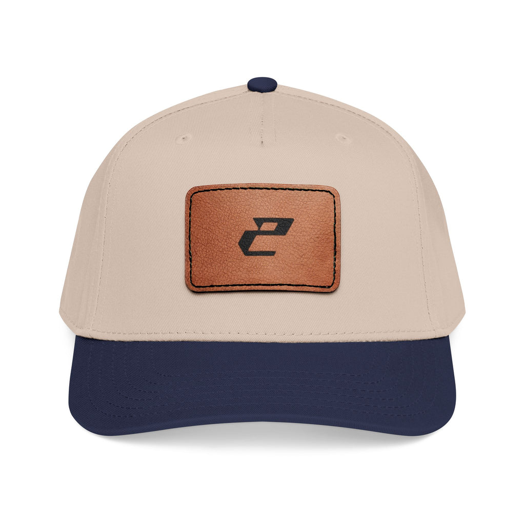 Leather Patch Baseball Cap