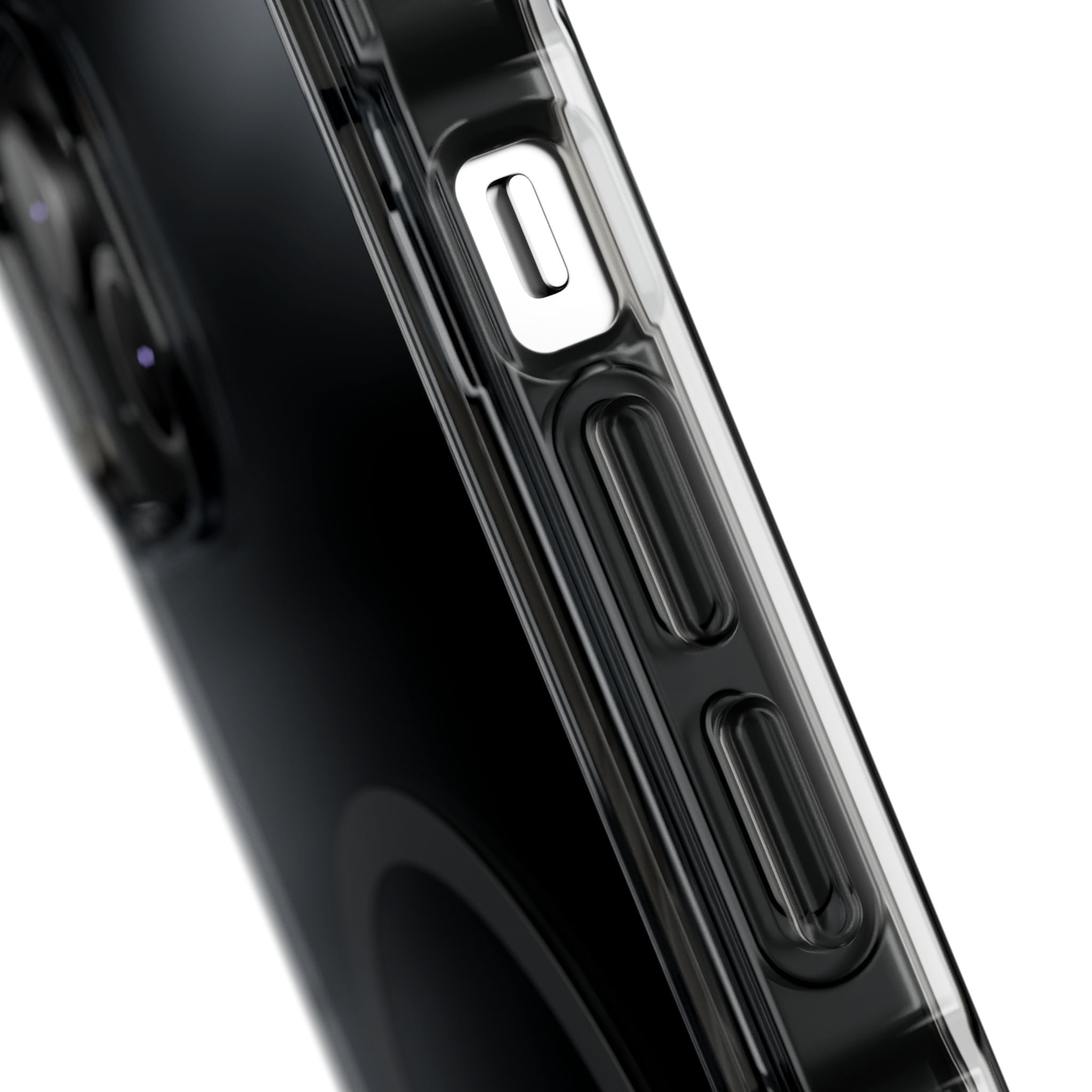 Clear Magnetic iPhone Case with MagSafe Ring
