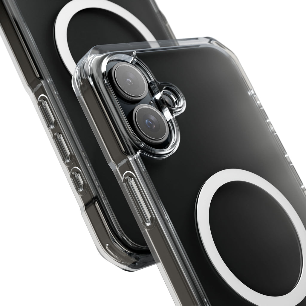 Clear Magnetic iPhone Case with MagSafe Ring