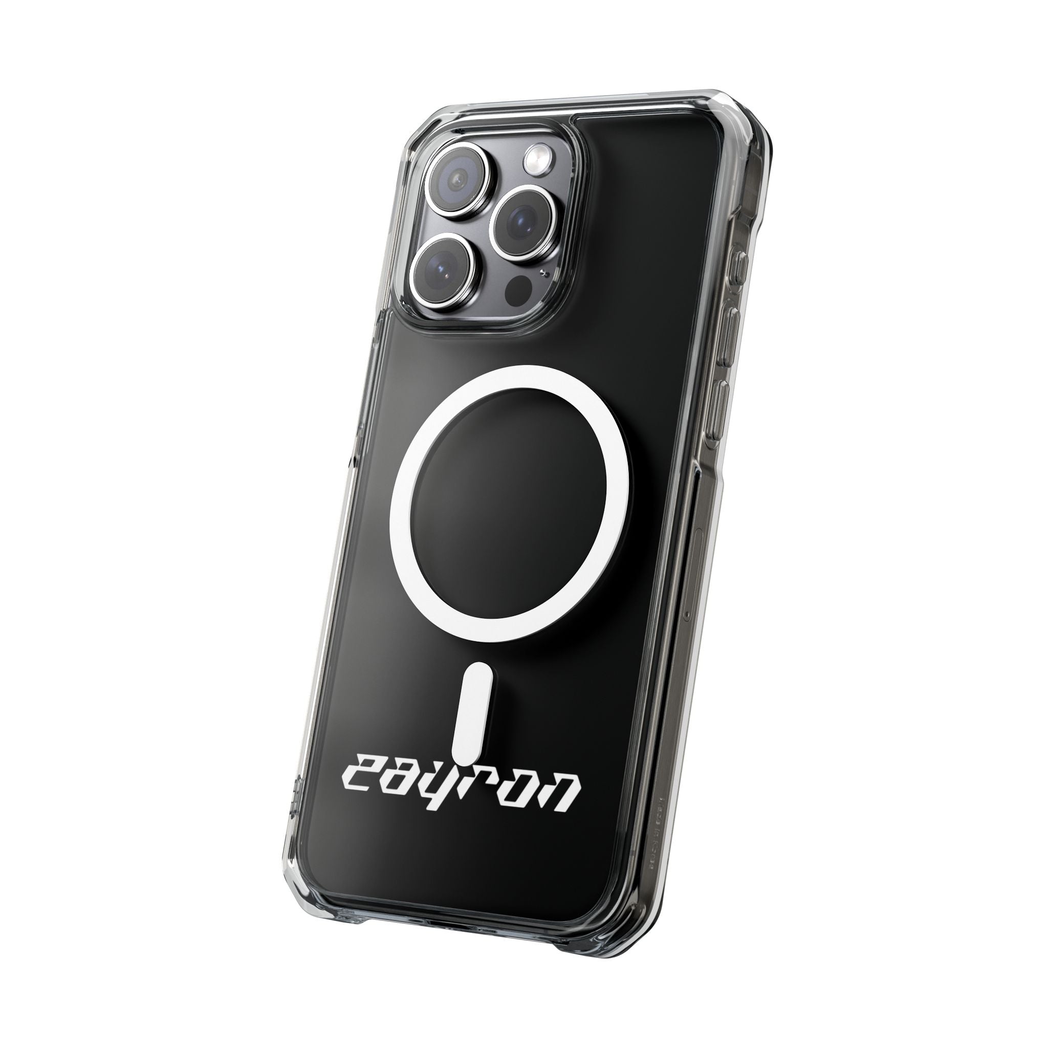 Clear Magnetic iPhone Case with MagSafe Ring