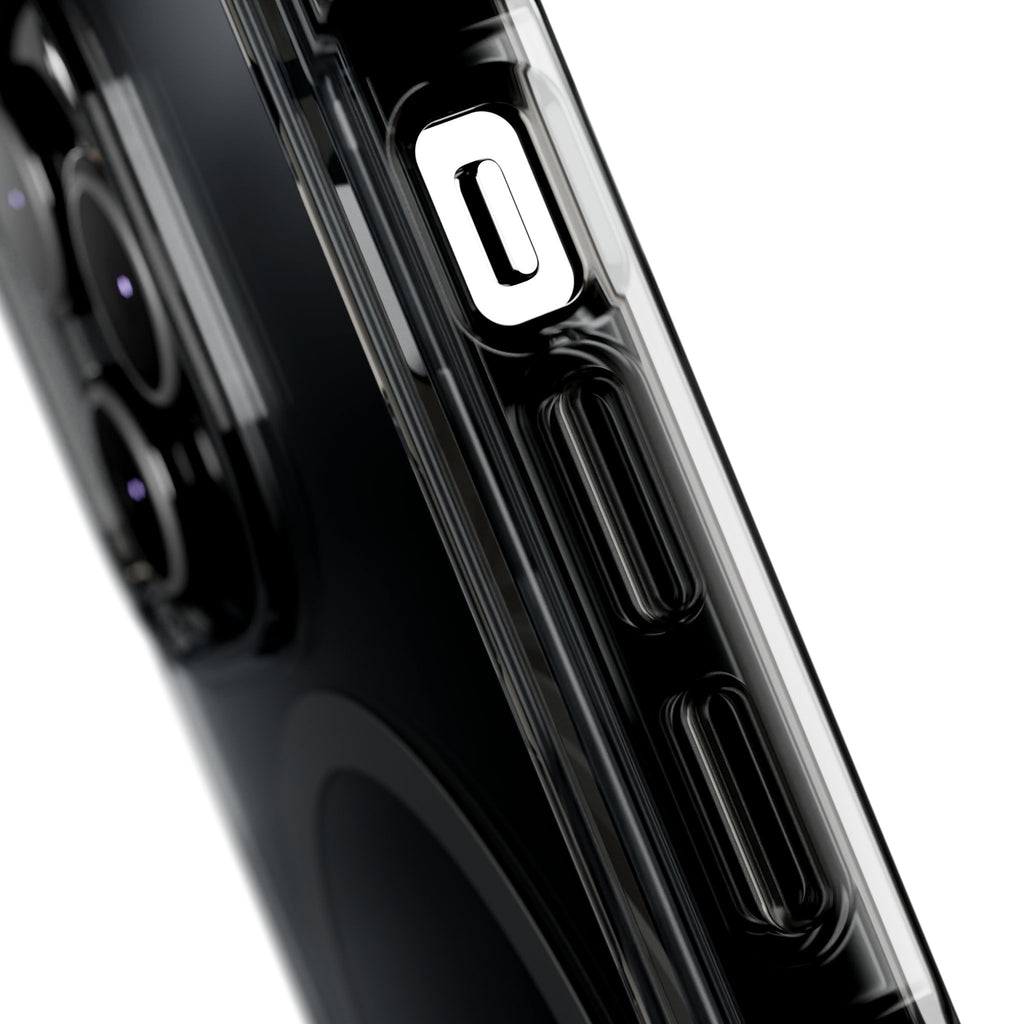 Clear Magnetic iPhone Case with MagSafe Ring