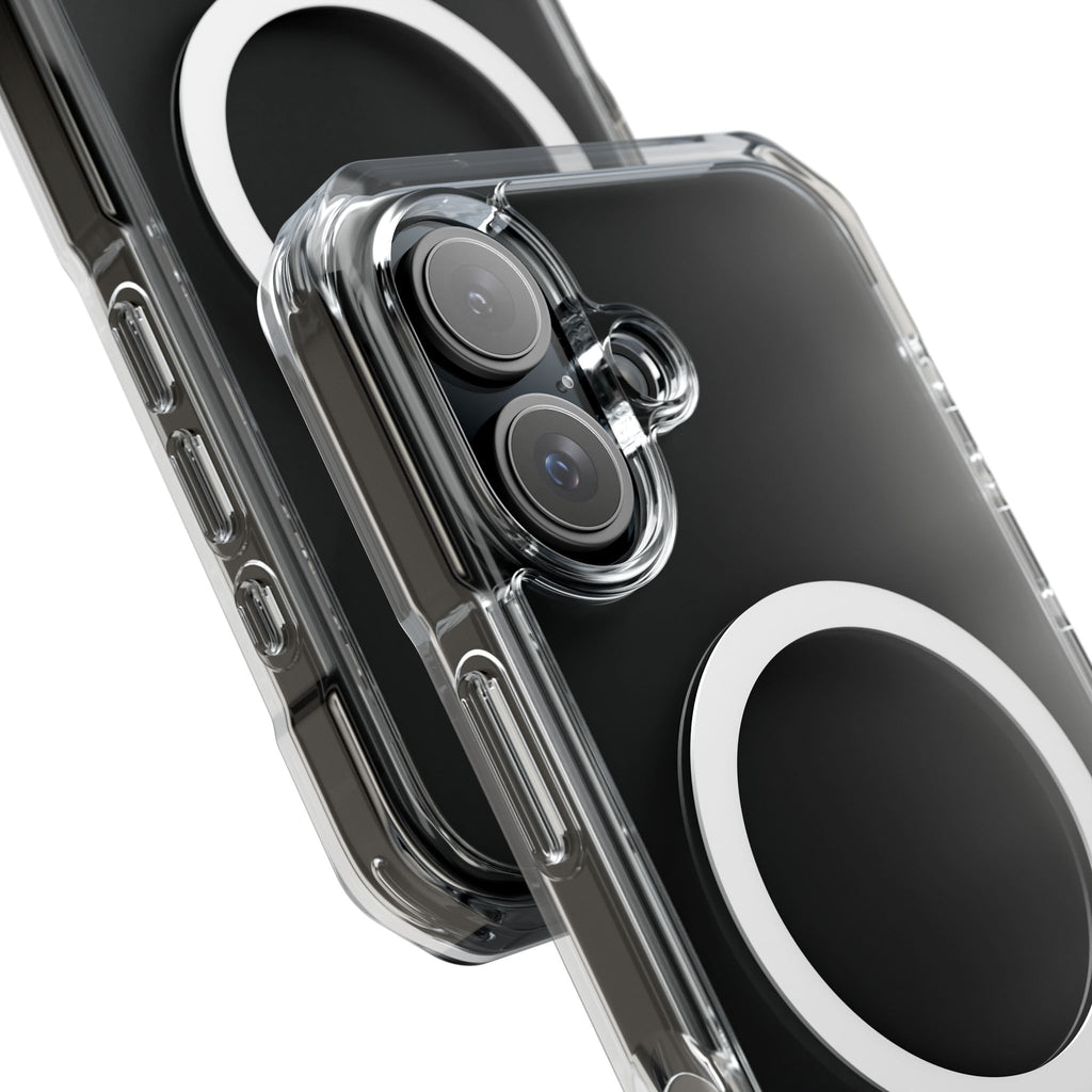 Clear Magnetic iPhone Case with MagSafe Ring