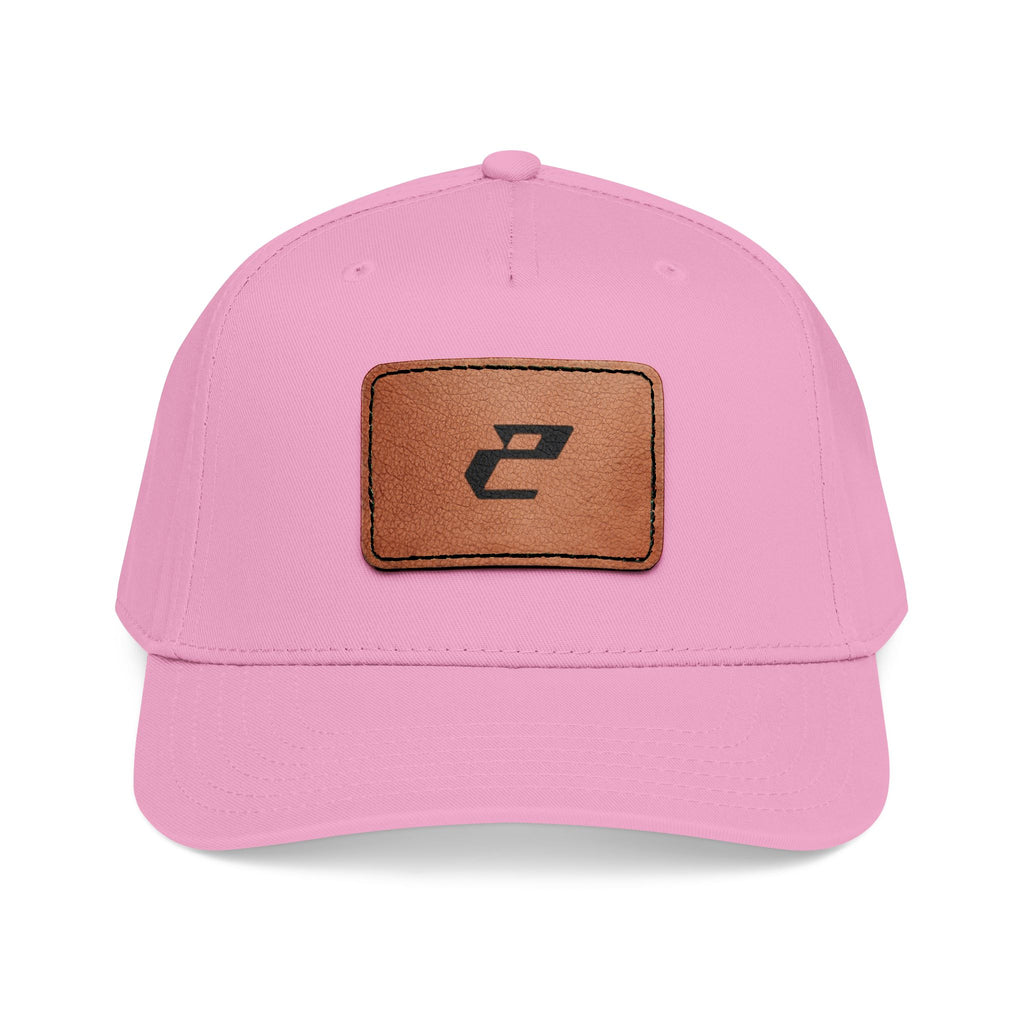 Leather Patch Baseball Cap