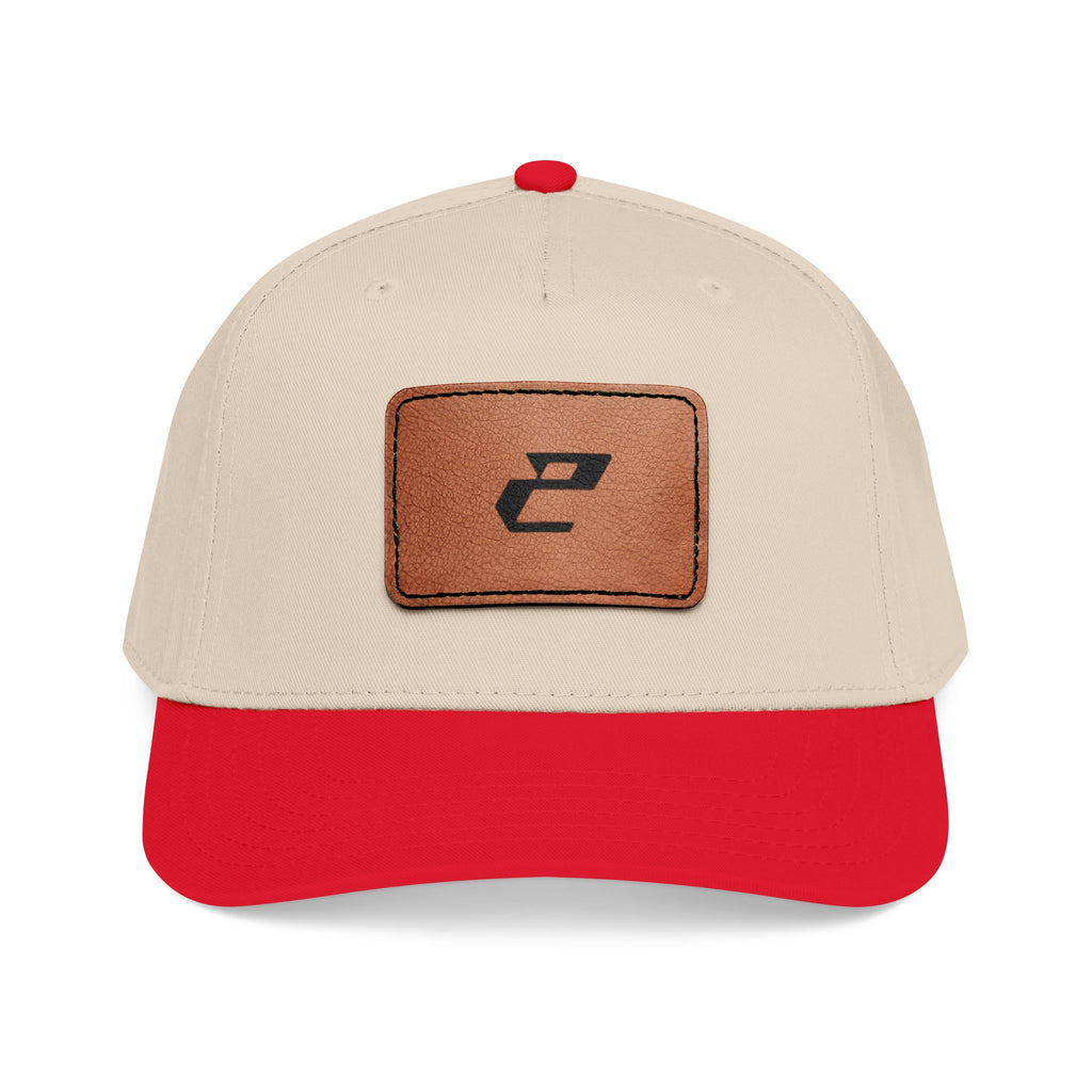 Leather Patch Baseball Cap