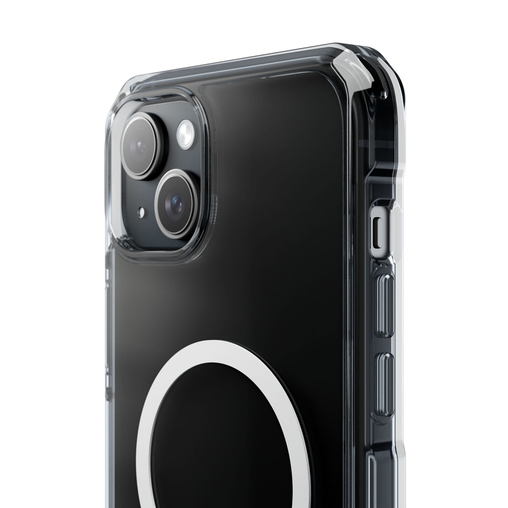 Clear Magnetic iPhone Case with MagSafe Ring
