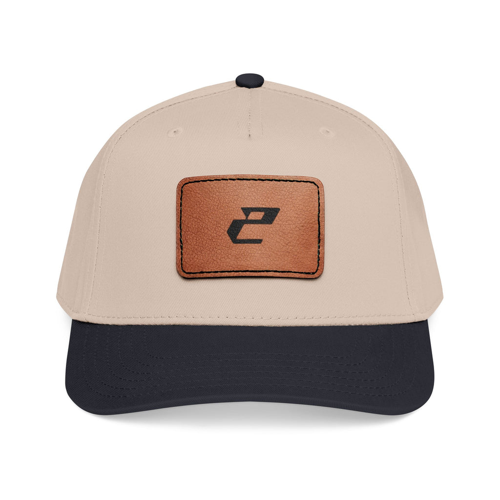 Leather Patch Baseball Cap