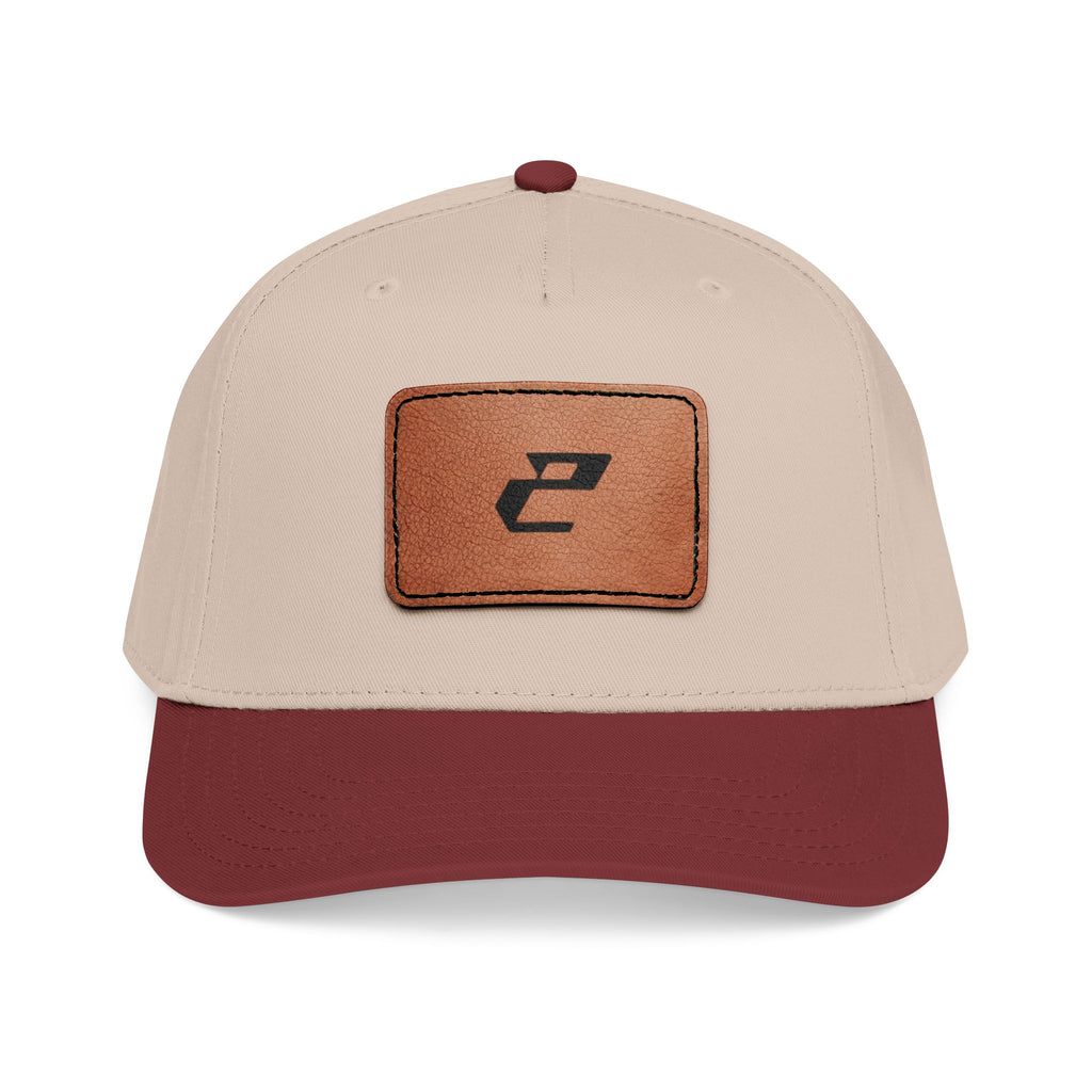 Leather Patch Baseball Cap