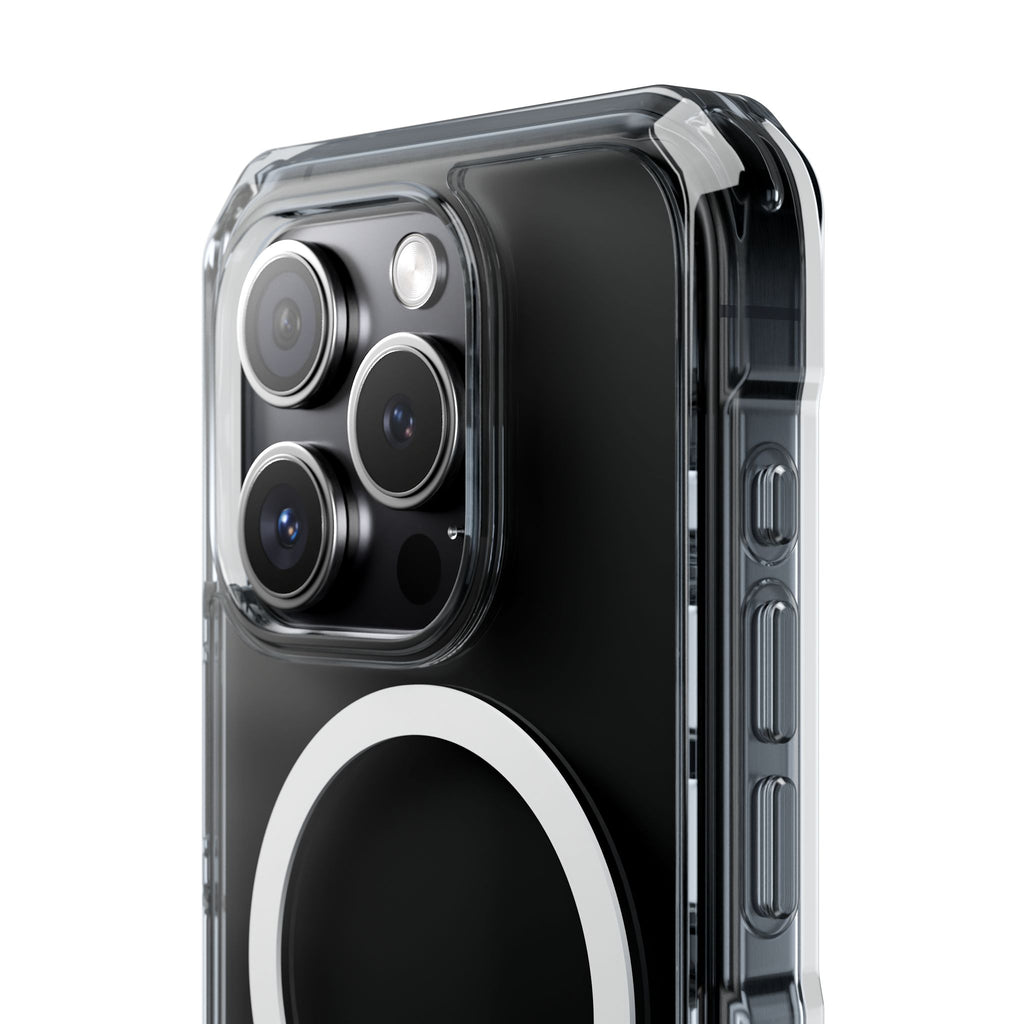 Clear Magnetic iPhone Case with MagSafe Ring