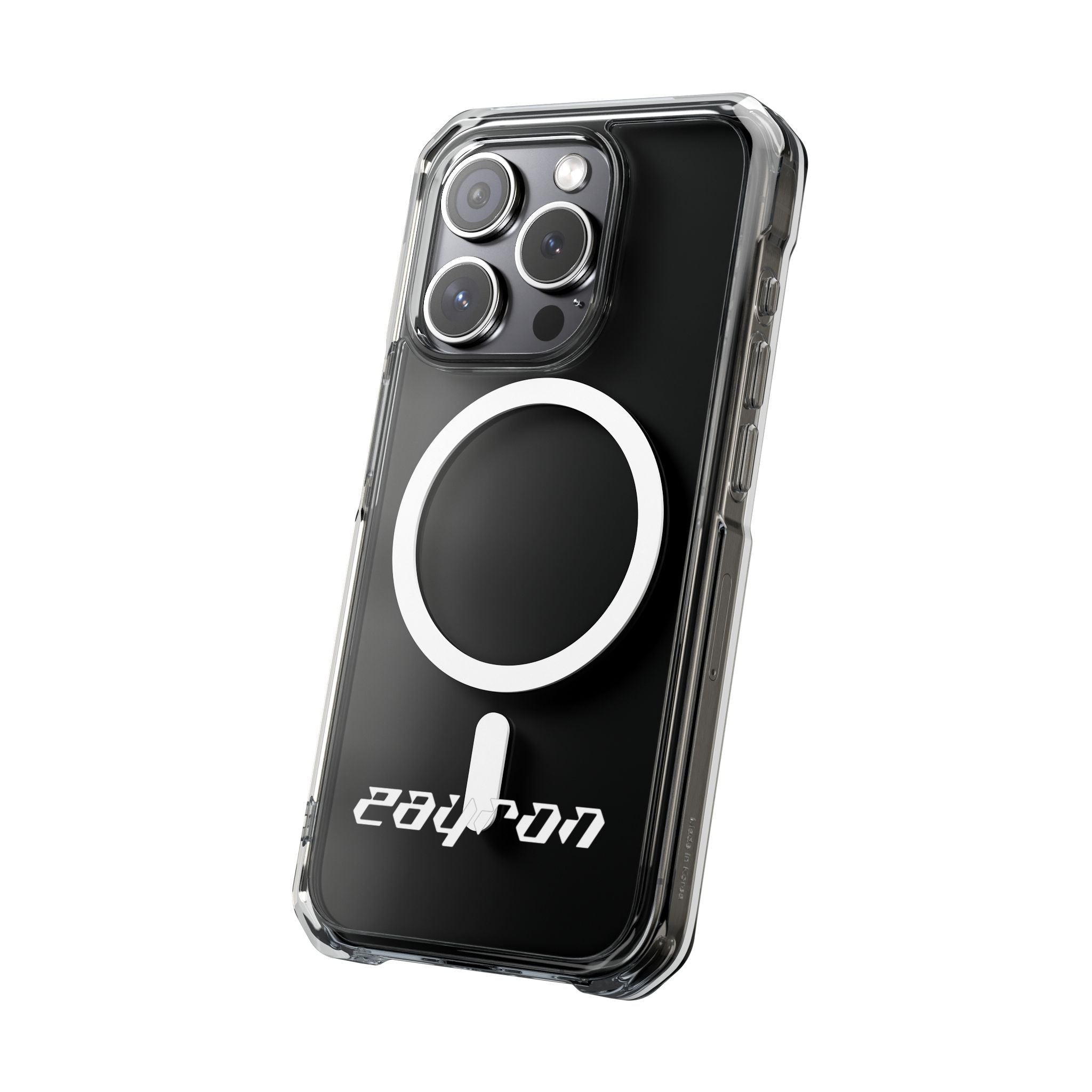Clear Magnetic iPhone Case with MagSafe Ring