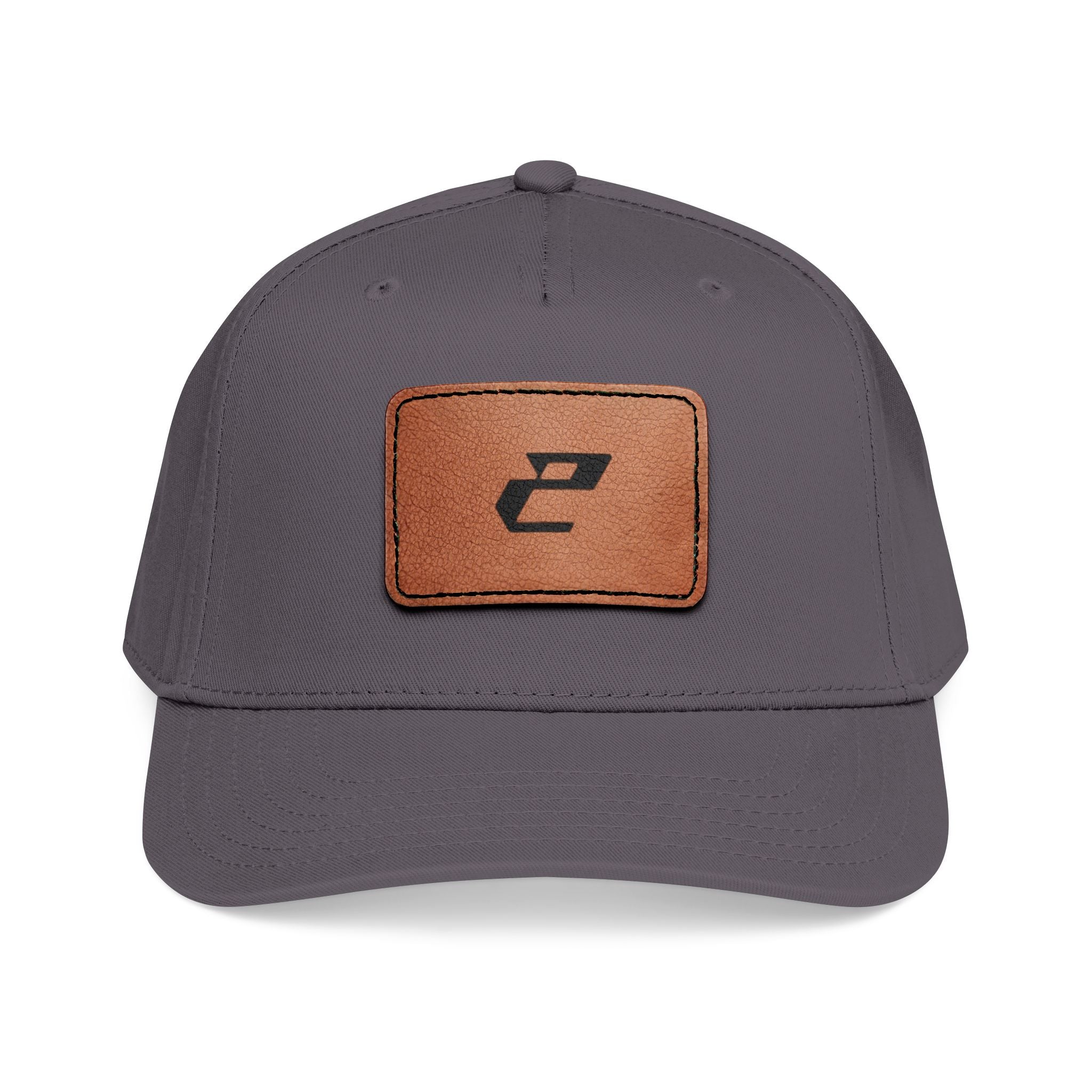 Leather Patch Baseball Cap