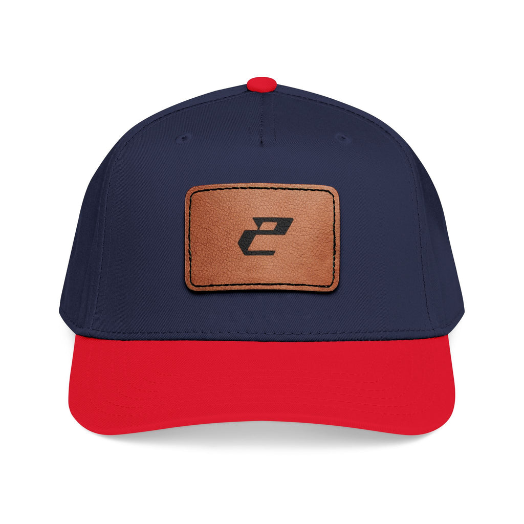 Leather Patch Baseball Cap