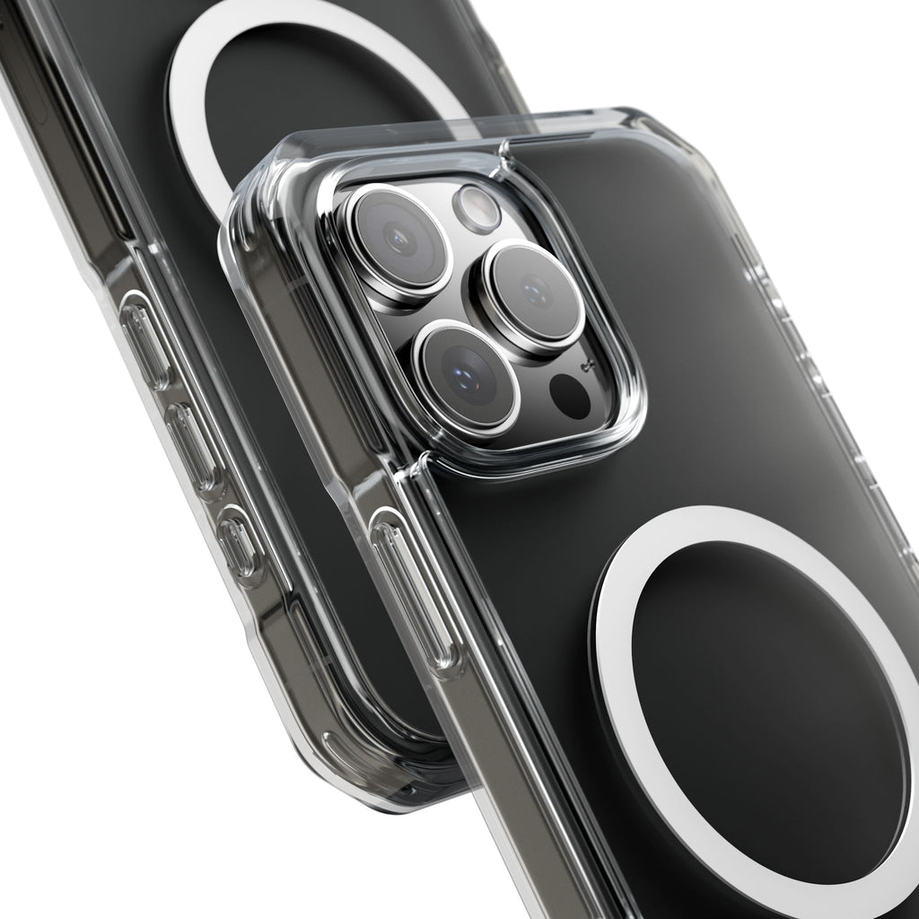 Clear Magnetic iPhone Case with MagSafe Ring