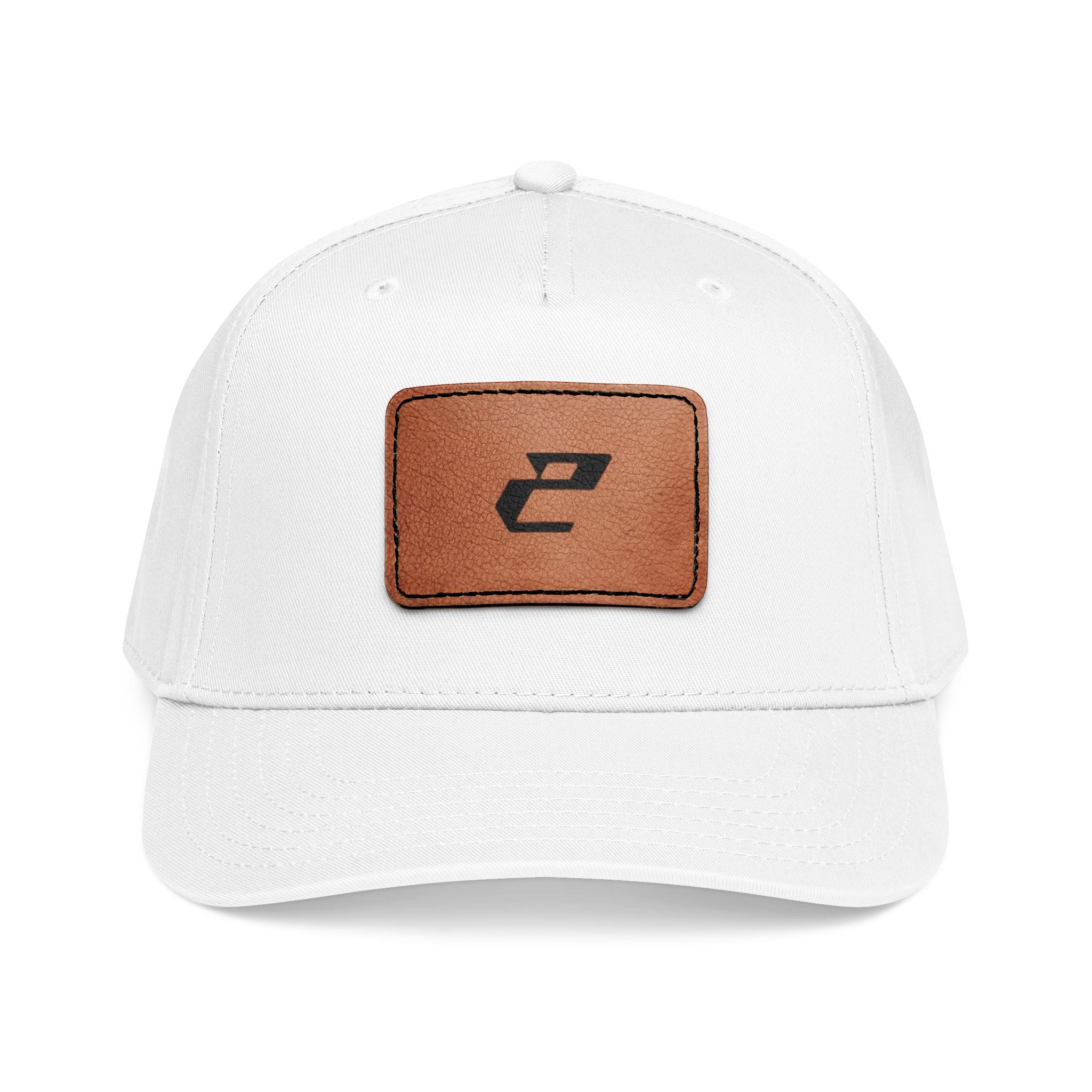 Leather Patch Baseball Cap