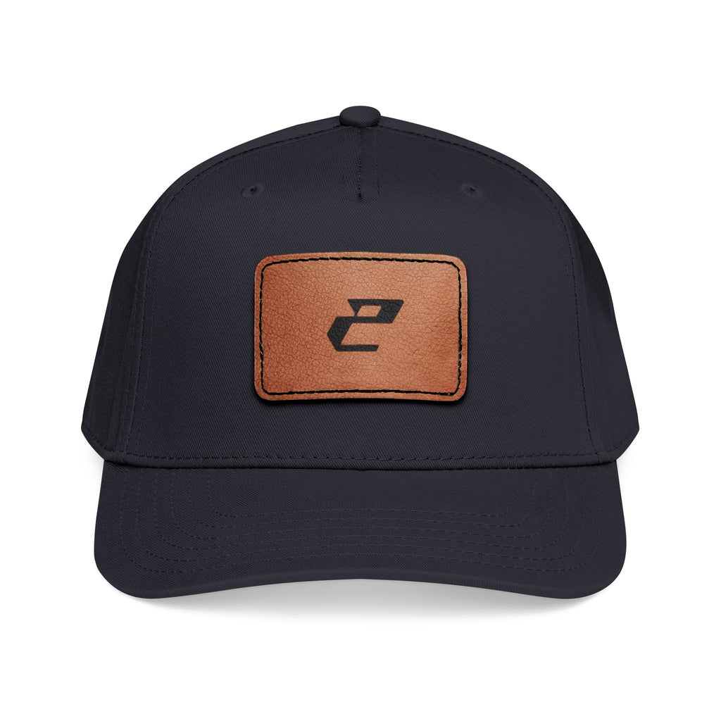 Leather Patch Baseball Cap