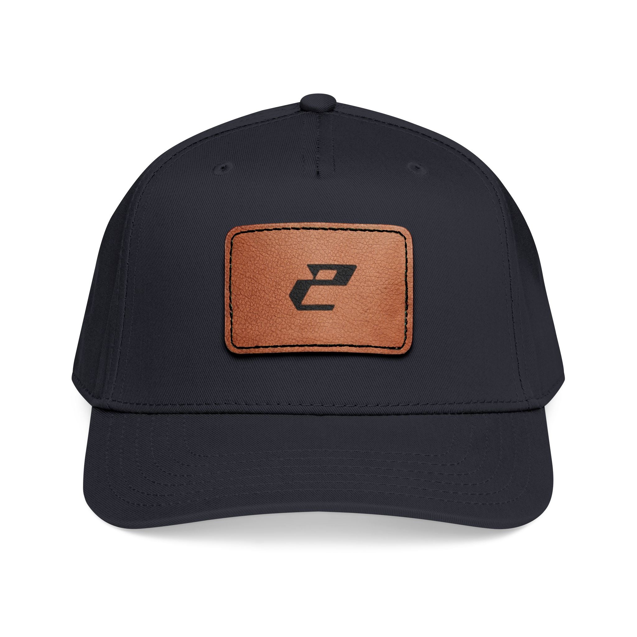 Leather Patch Baseball Cap