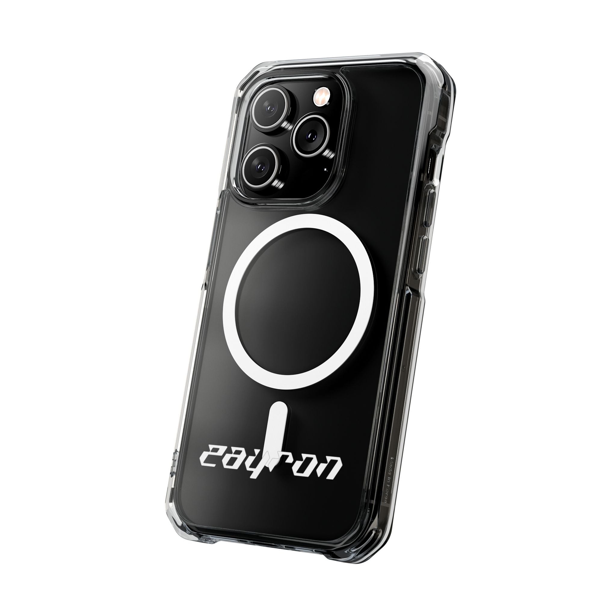 Clear Magnetic iPhone Case with MagSafe Ring