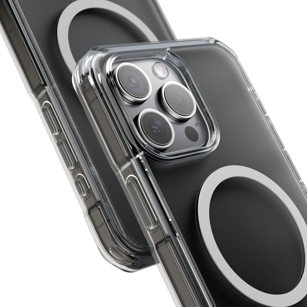 Clear Magnetic iPhone Case with MagSafe Ring