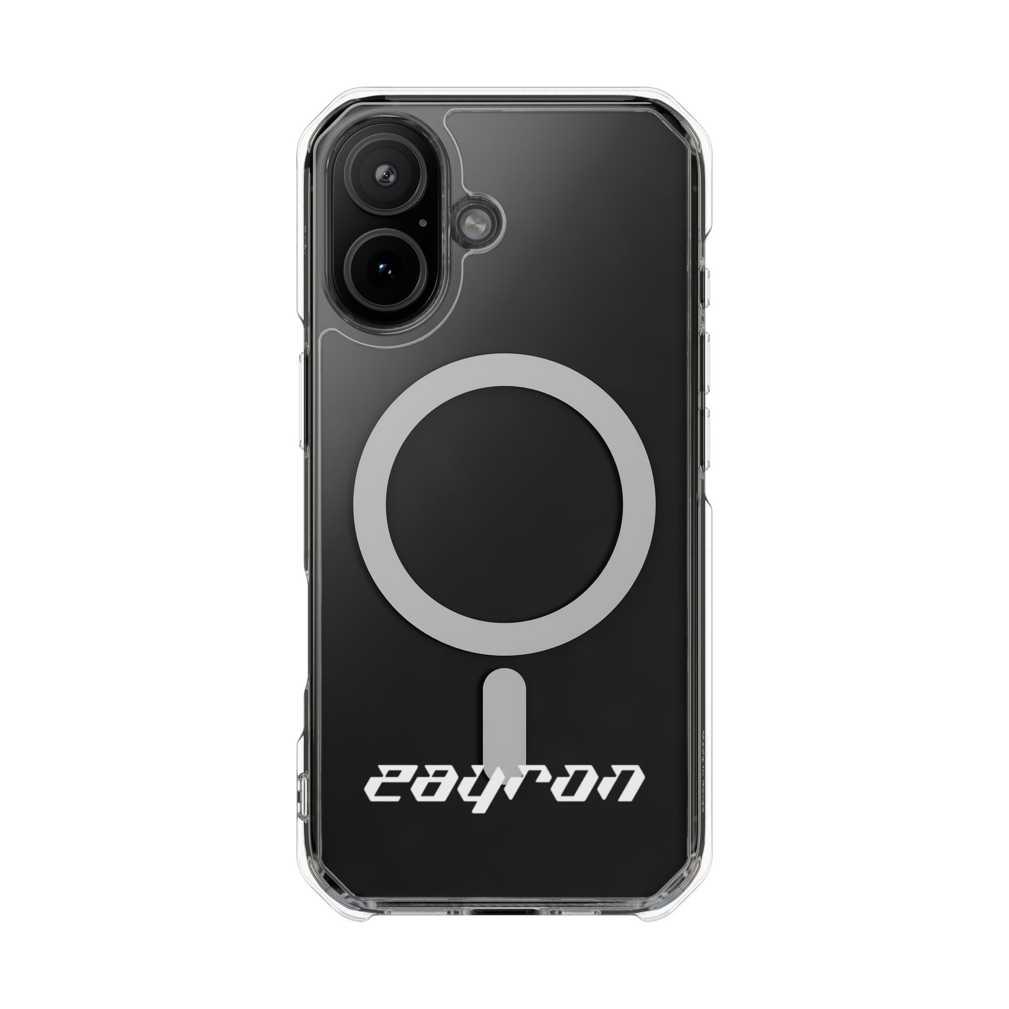 Clear Magnetic iPhone Case with MagSafe Ring