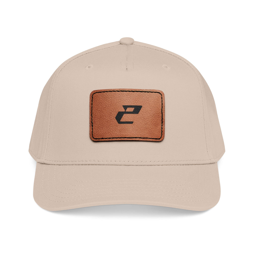 Leather Patch Baseball Cap