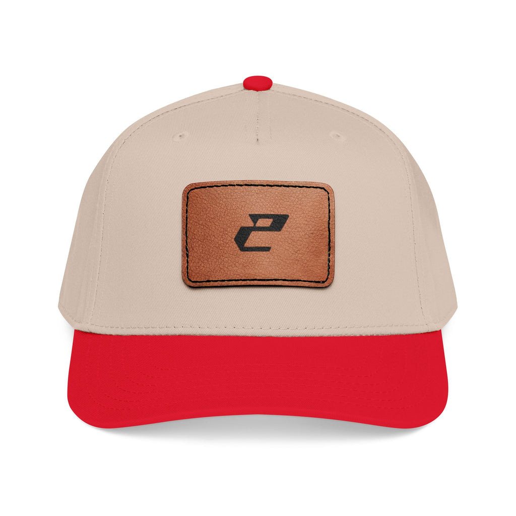 Leather Patch Baseball Cap