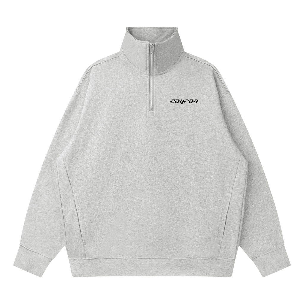 Quarter-Zip Drop Shoulder