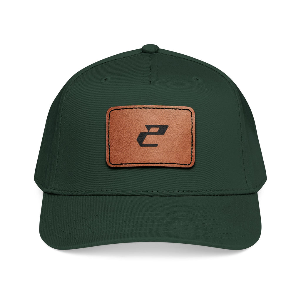 Leather Patch Baseball Cap