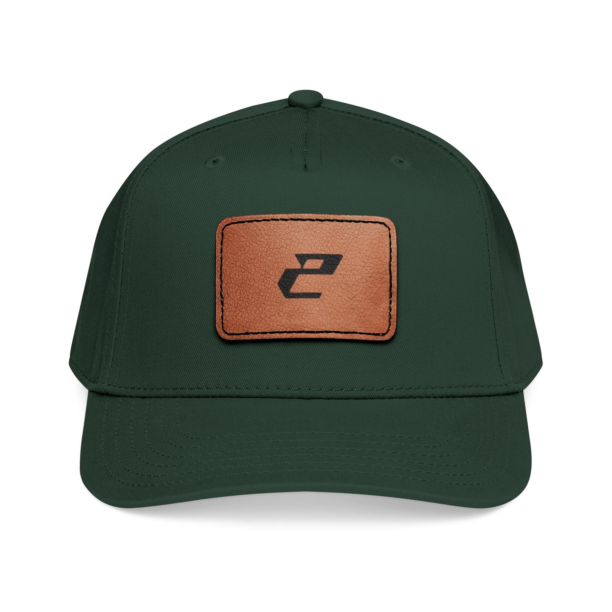 Leather Patch Baseball Cap