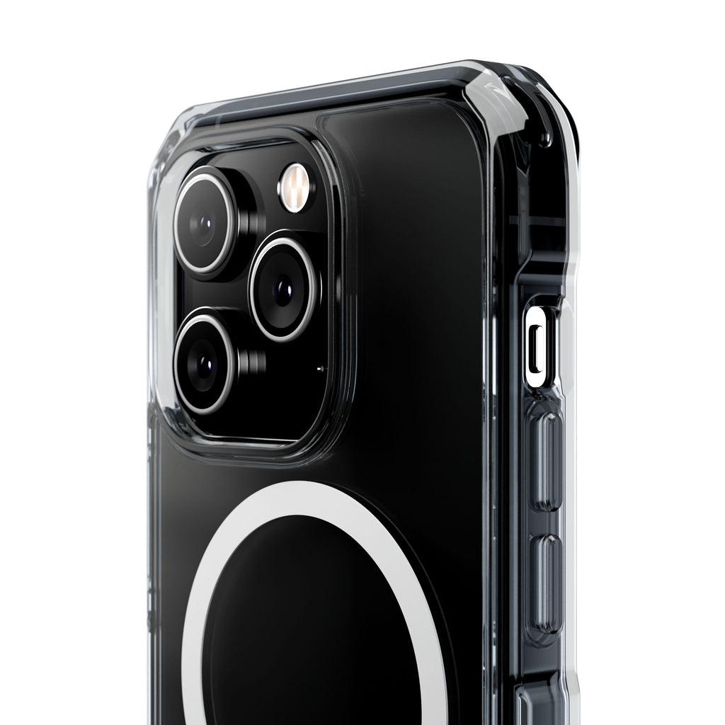 Clear Magnetic iPhone Case with MagSafe Ring