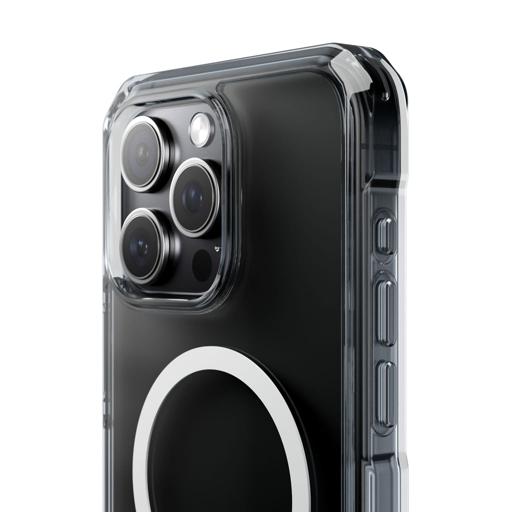 Clear Magnetic iPhone Case with MagSafe Ring