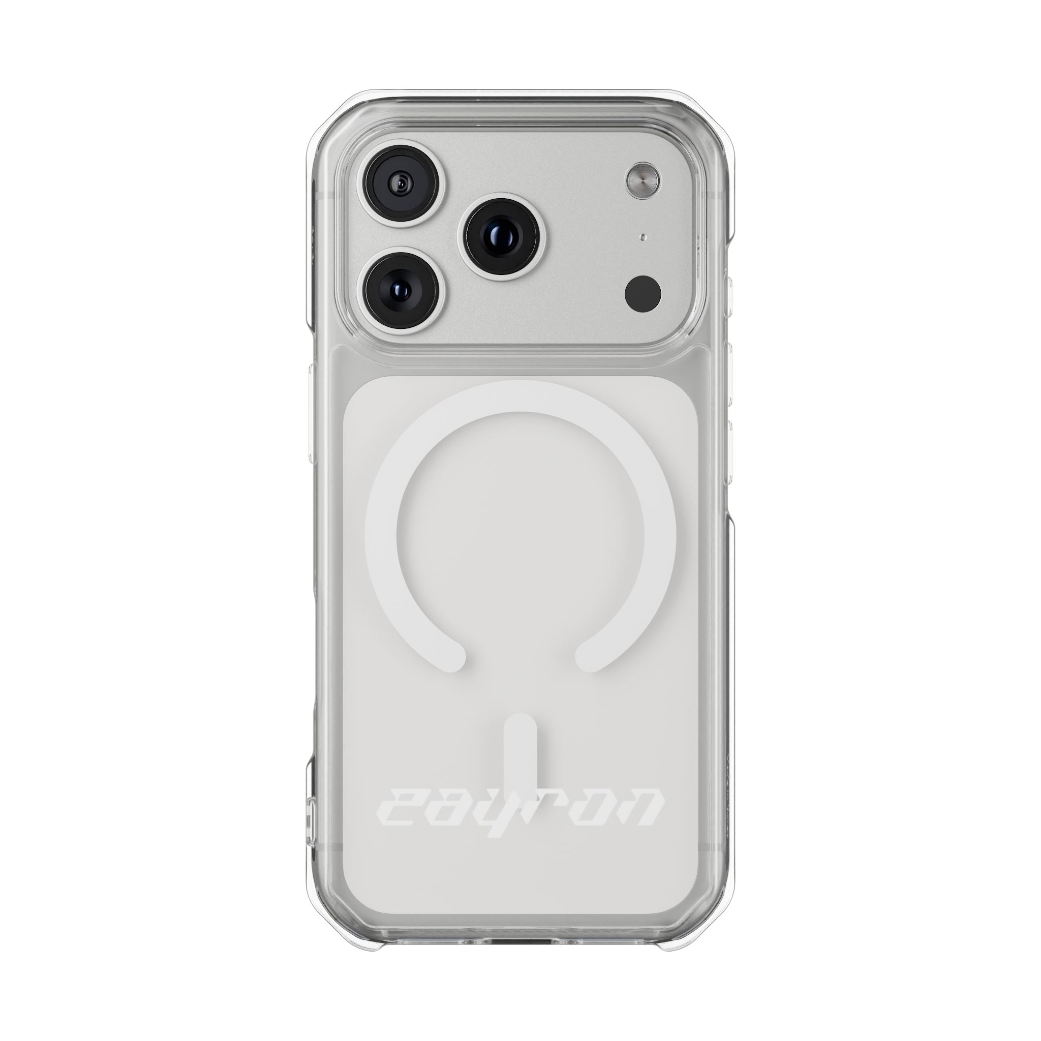 Clear Magnetic iPhone Case with MagSafe Ring