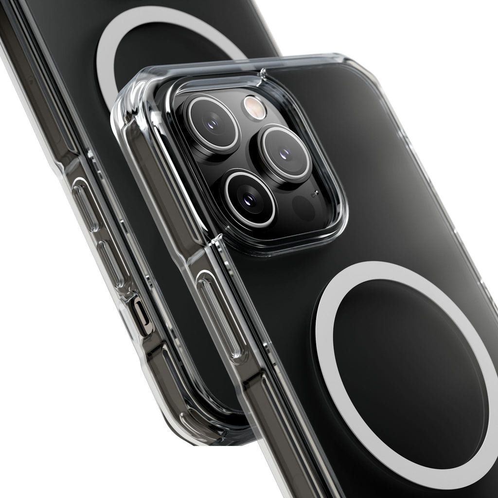 Clear Magnetic iPhone Case with MagSafe Ring