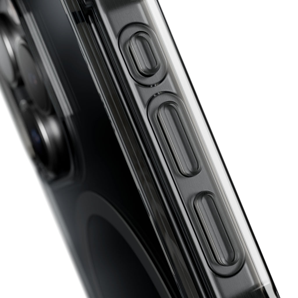 Clear Magnetic iPhone Case with MagSafe Ring