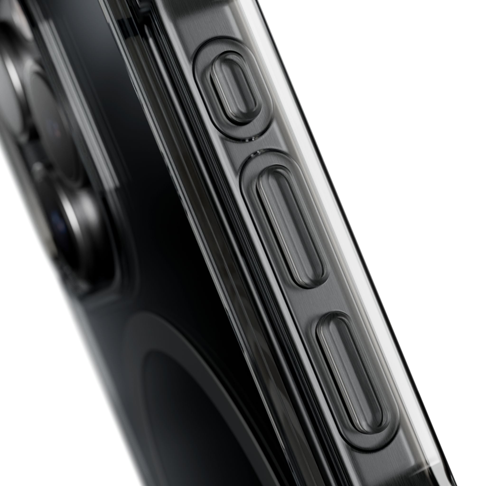 Clear Magnetic iPhone Case with MagSafe Ring
