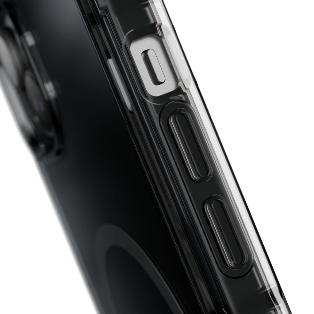 Clear Magnetic iPhone Case with MagSafe Ring