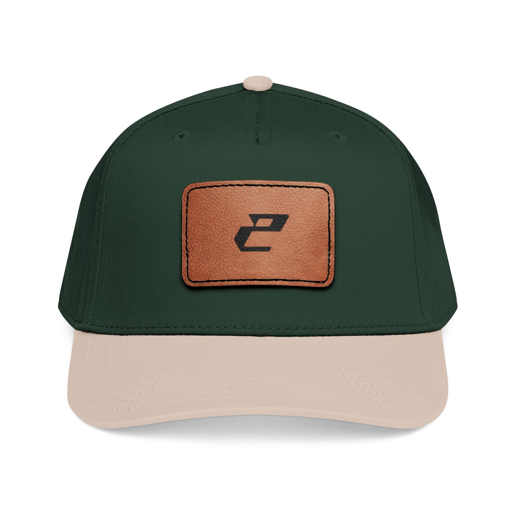 Leather Patch Baseball Cap