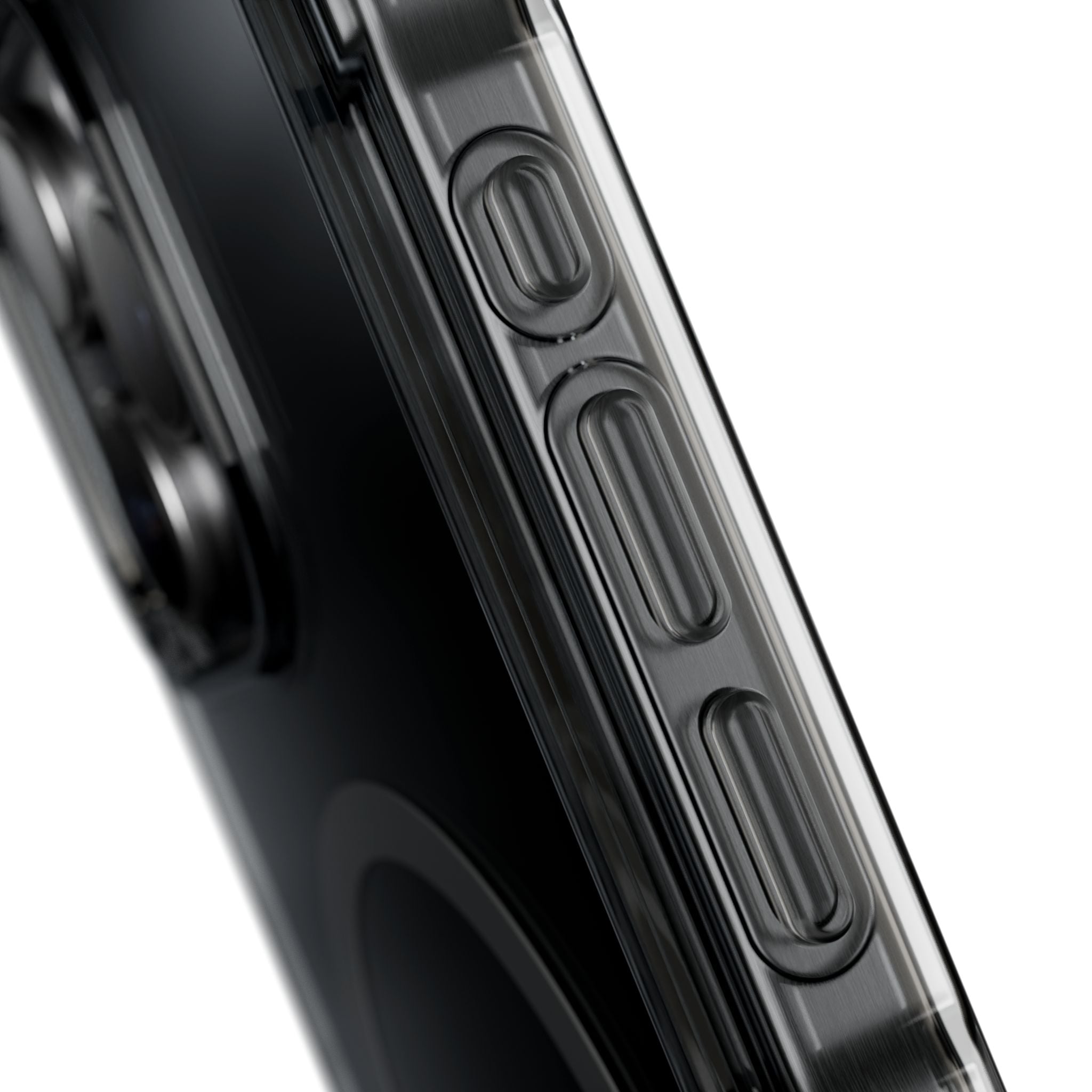 Clear Magnetic iPhone Case with MagSafe Ring