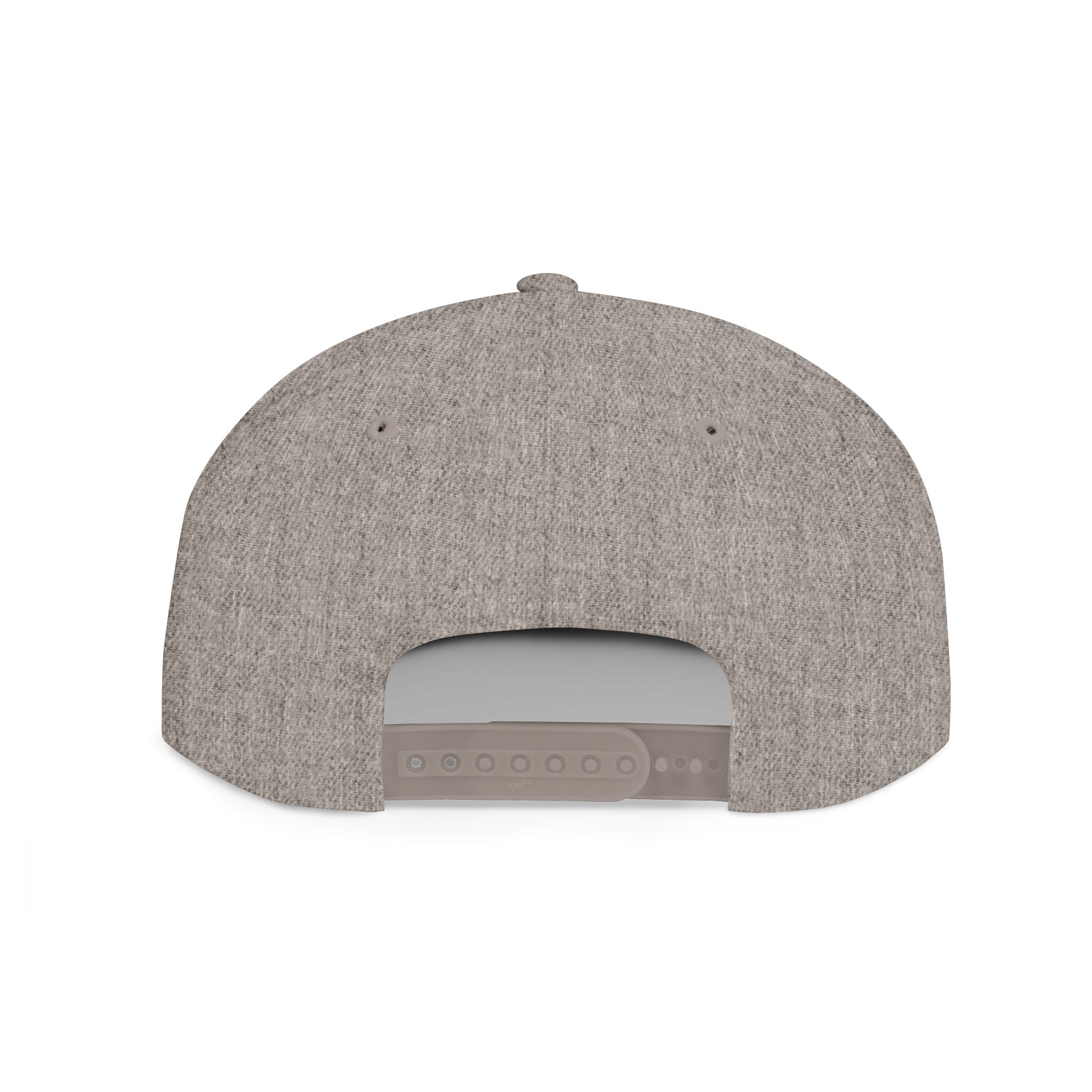 Retro Tech Logo Flat Bill Snapback Hat
