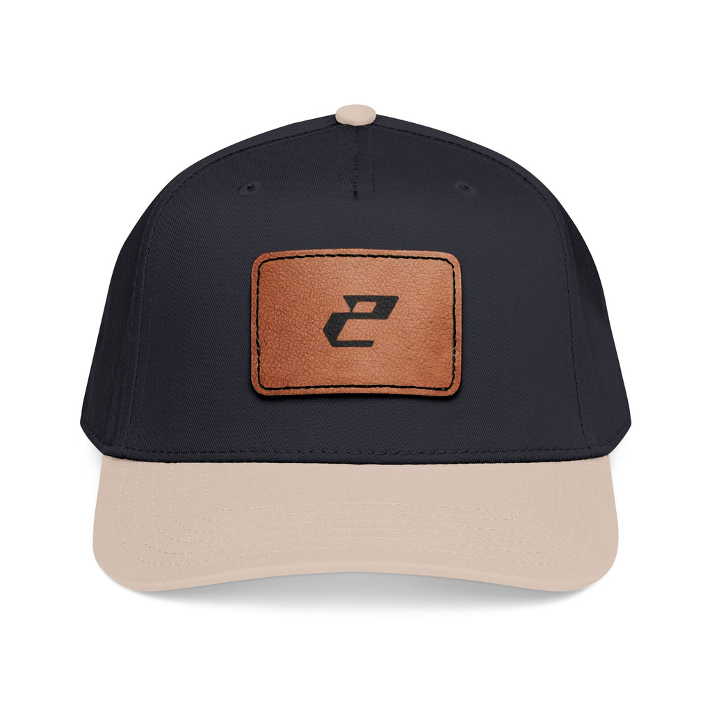 Leather Patch Baseball Cap