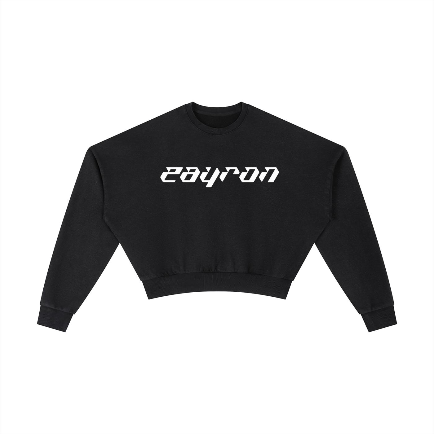 Vintage Washed Cropped Sweatshirt